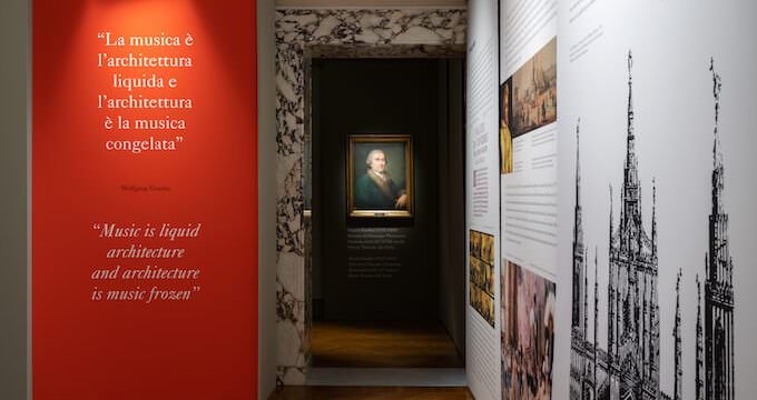 Una sala della mostra "La Magnifica Fabbrica" - foto di Andrea Martiradonna