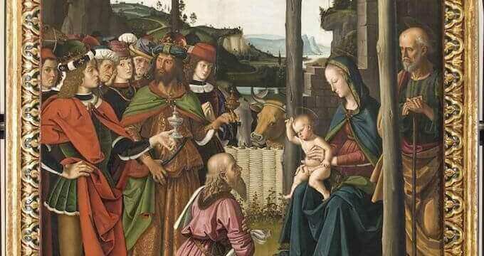 Pietro Vannucci detto il Perugino, Adorazione dei Magi, Galleria Nazionale dell'Umbria, Perugia