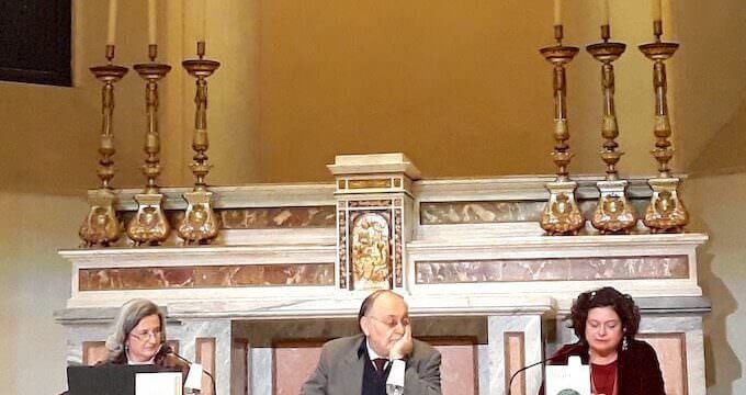 Elisabetta Cattanei, Armando Torno e Maria Bettetini alla Scuola della Cattedrale di Milano