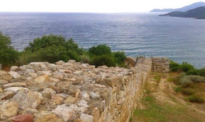 Il sito archeologico di Stagira, città natale di Aristotele