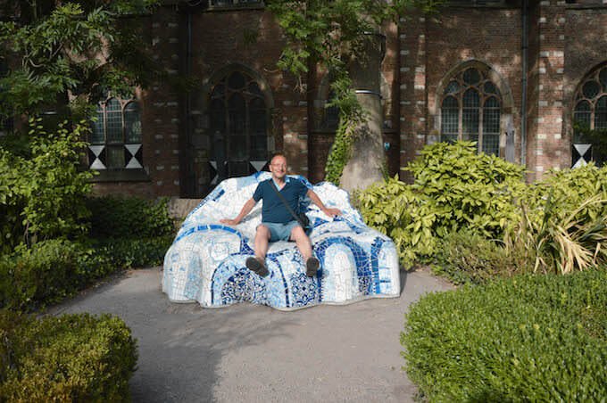 Marco Grassano a Delft, in Olanda