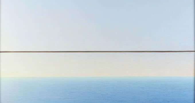 Piero Guccione, Mare a Punta Corvo