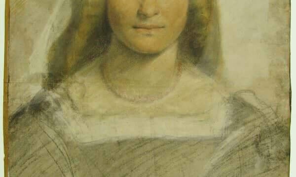 Giovanni Antonio Boltraffio, Studio per ritratto di donna a mezzo busto (1498-1502). Copyright Veneranda Biblioteca Ambrosiana