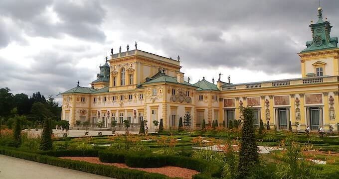 Varsavia: il palazzo barocco di Wilanow