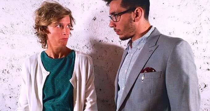 Irene Serini e Filippo Renda in "Fake"