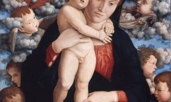 Andrea Mantegna, Madonna dei cherubini, Pinacoteca di Brera, Milano