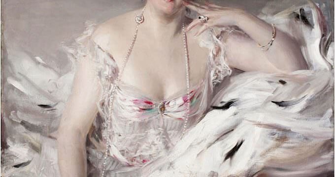 Giovanni Boldini, Ritratto di Nanne Schrader, Collezione privata