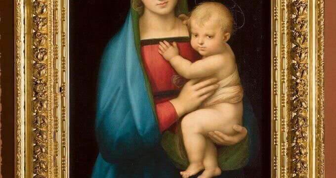 Raffaello Sanzio, La Madonna del Granduca, Palazzo Pitti, Firenze