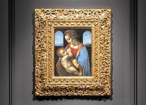Leonardo da Vinci, Madonna Litta, tempera su tavola trasportata su tela, c. 1495 © San Pietroburgo, Museo Statale dell’Ermitage