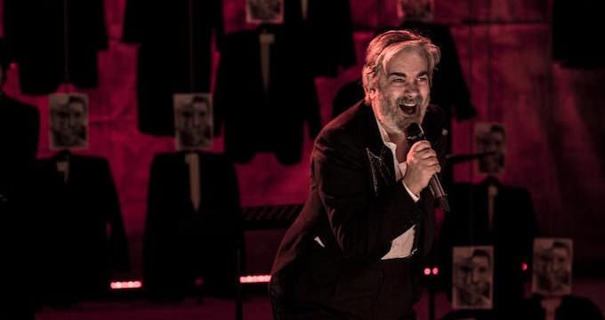 Ferdinando Bruni in "Verso Tebe. Variazioni su Edipo". Foto di Laila Pozzo