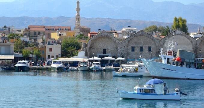Chania: il campanile e il minareto
