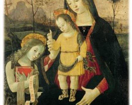 Pinturicchio, Madonna con il Bambino e San Giovannino