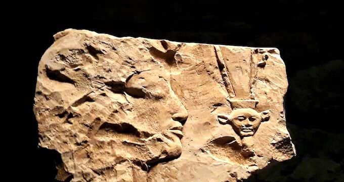 Un oggetto della collezione egizia di Jacques-Édouard Berger a Losanna