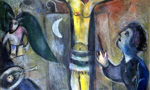 Marc Chagall, Le Christ et le peintre