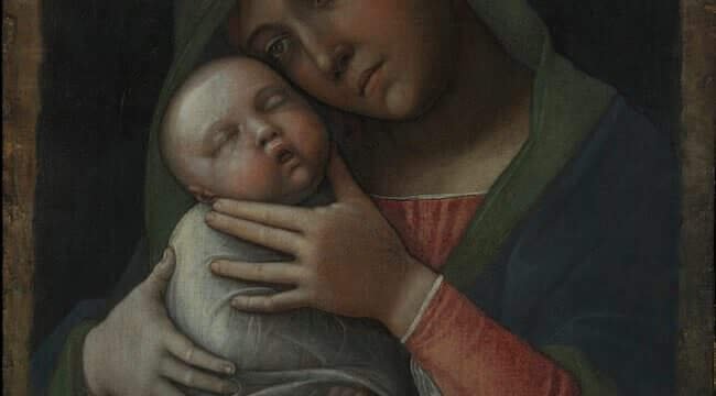 Andrea Mantegna, Madonna con Bambino, Museo Poldi Pezzoli, Milano