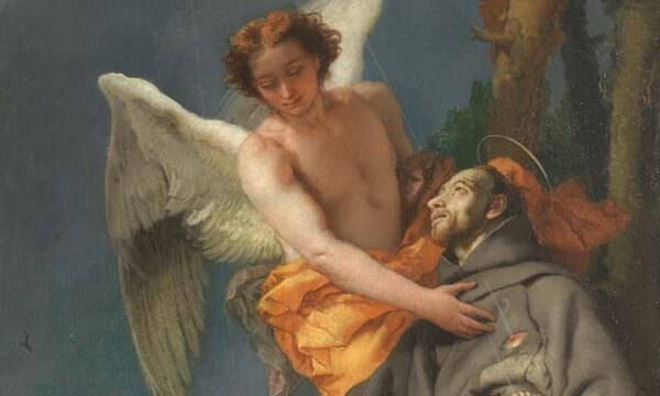 Giambattista Tiepolo San Francesco d'Assisi riceve le stimmate