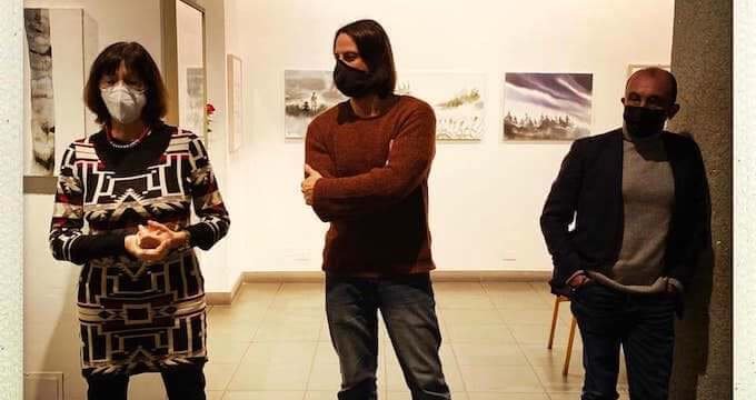 Cristina Taverna, Nicola Magrin e Marco Steiner alla Galleria Nuages