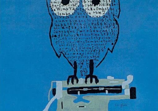 Brian Phillips, Le civette impossibili, Adelphi (dettaglio della copertina)