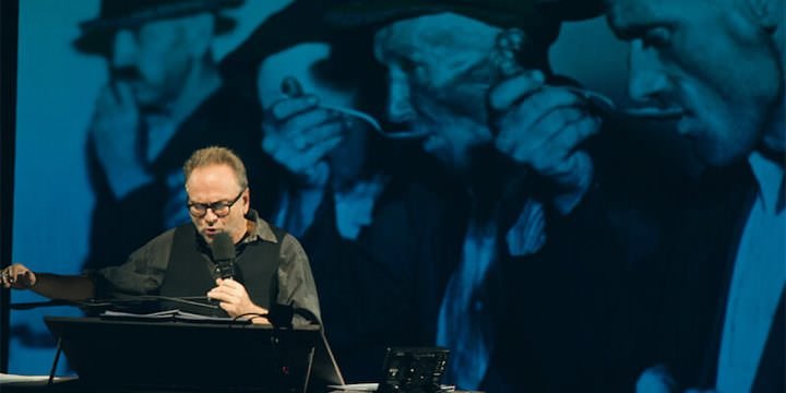 Massimo Popolizio in "Furore". Foto di Federico Massimiliano Mozzano