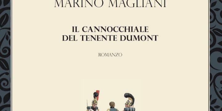 Marino Magliani, Il cannocchiale del tenente Dumont, L'Orma Editore (dettaglio della copertina)