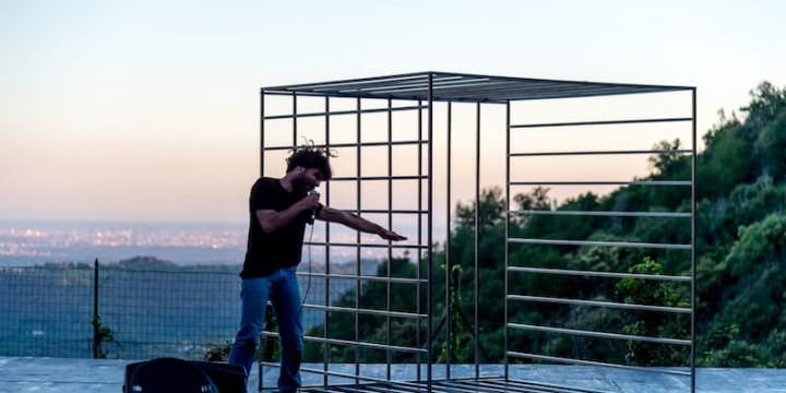 "Amleto, una questione personale": Sebastiano Sicurezza (foto di Alvise Crovato)