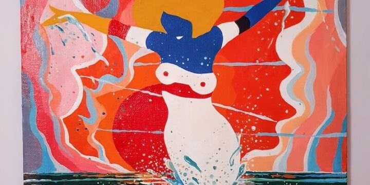 Gabriele Artusio, Ines (Arlecchina al mare IV)