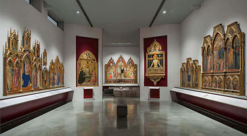 Il primo piano della Galleria dell’Accademia di Firenze