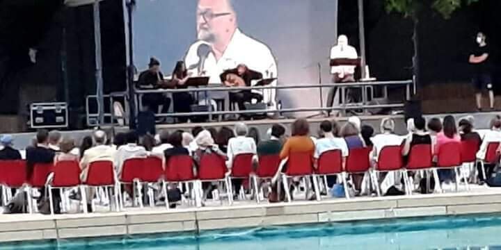 Massimo Popolizio ai Bagni Misteriosi di Milano in "La caduta di Troia"