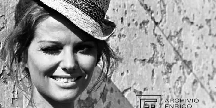 Enrico Appetito, Claudia Cardinale sul set del film "Il giorno della civetta"