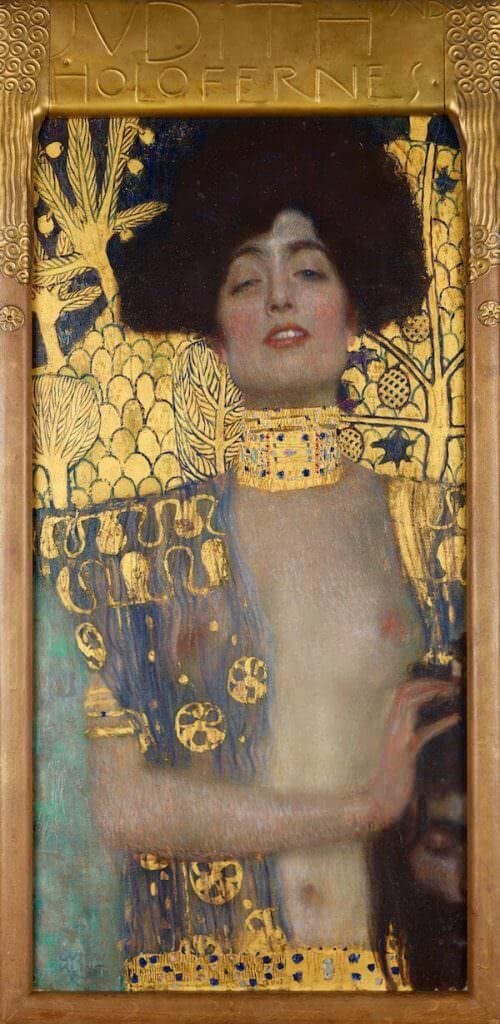 Gustav Klimt, Giuditta (1901) © Belvedere, Vienna - Photo: Johannes Stoll