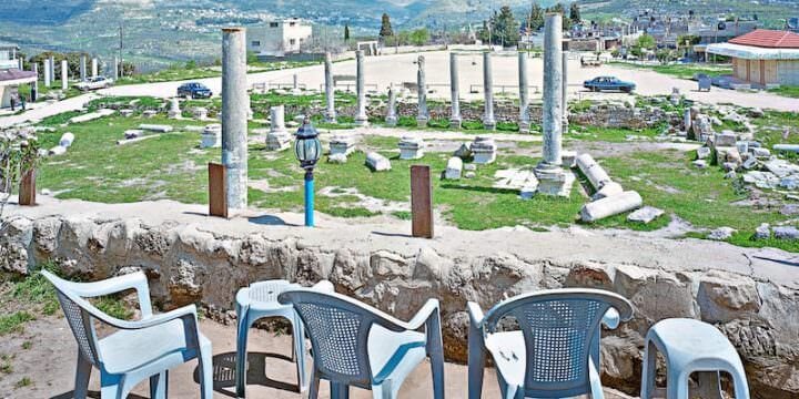 Alfred Seiland, Foro romano e Basilica di Sebastia, Samaria, Palestina, 2009