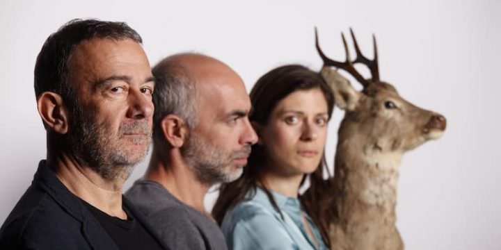 Locandina dello spettacolo "Tradimenti" (foto di Luca Del Pia)