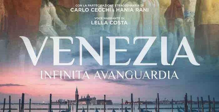Poster del docufilm "Venezia. Infinita avanguardia"