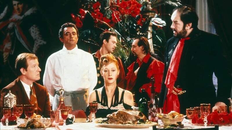 Una scena del film “Il cuoco, il ladro, sua moglie e l'amante” di Peter Greenaway