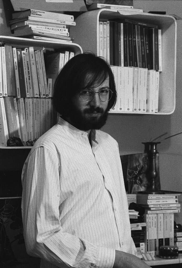 Pier Vittorio Tondelli (foto di Tino Pantaleoni)