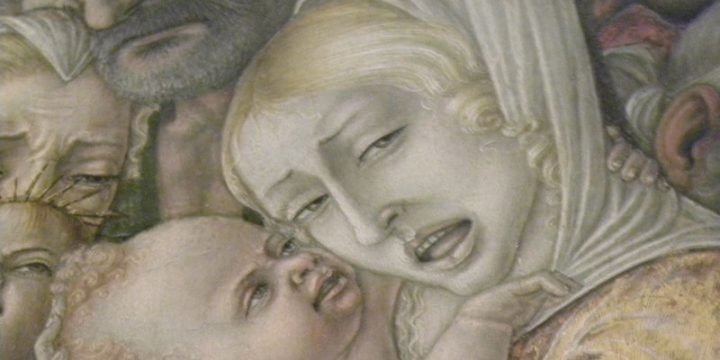 Matteo di Giovanni, Strage degli innocenti (particolare), Siena