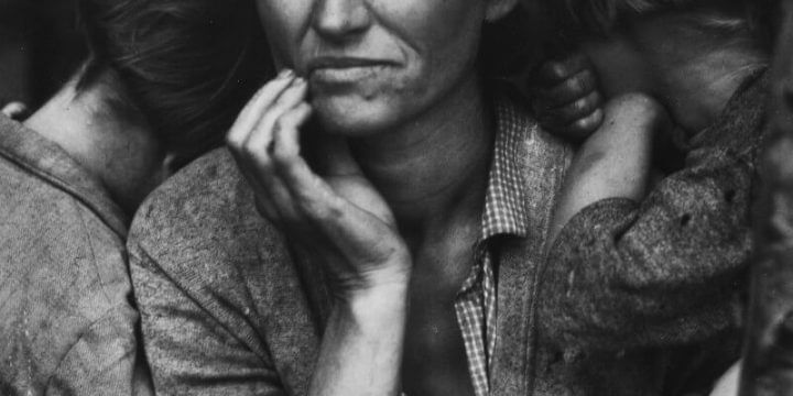 Dorothea Lange, Madre migrante, 1936