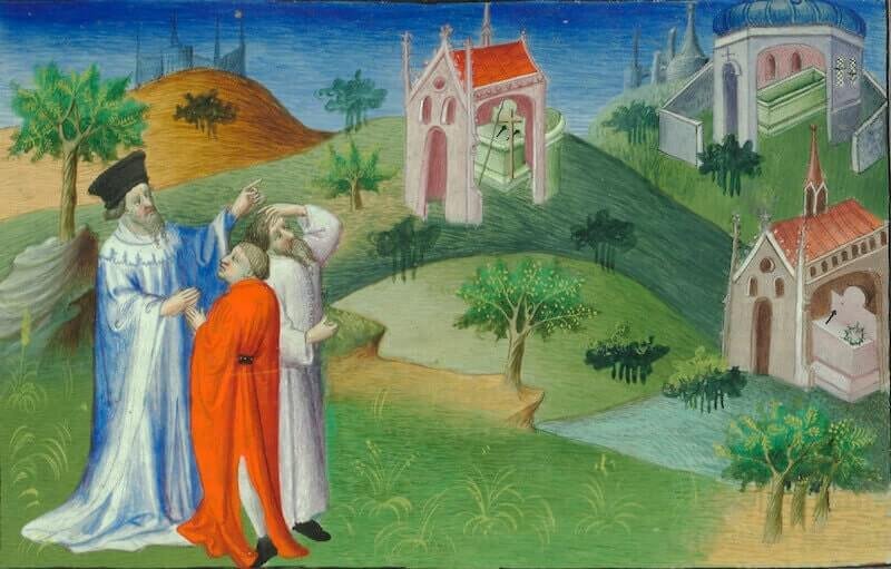 Livre des merveilles, inizio XV secolo, Bibliothèque Nationale de France, ms. Fr. 2810, f. 144.