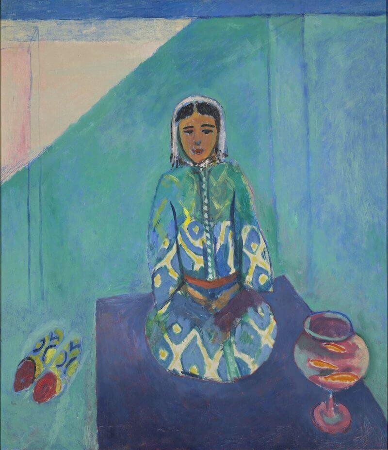 Henri Matisse, Trittico Marocchino. Zorah sulla terrazza. Museo Puškin delle Belle Arti, Mosca © Succession H. Matisse