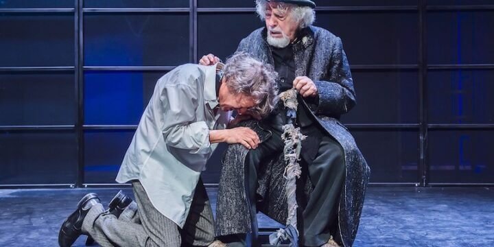 Roberto Sturno e Glauco Mauri in "Re Lear"