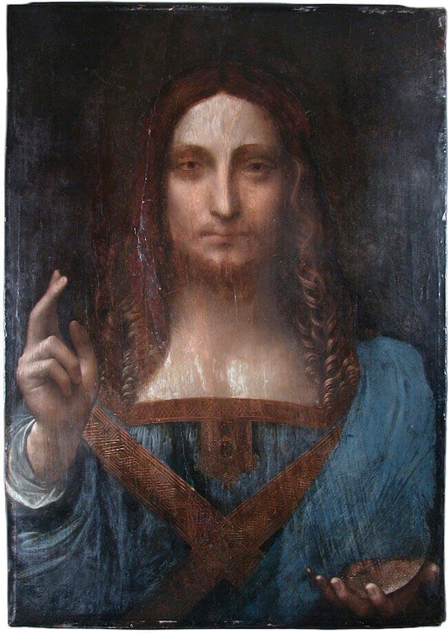 Il "Salvator Mundi". Copyright Dianne Modestini