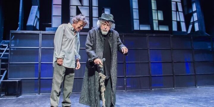 Roberto Sturno e Glauco Mauri in "Re Lear". Foto di Filippo Manzini