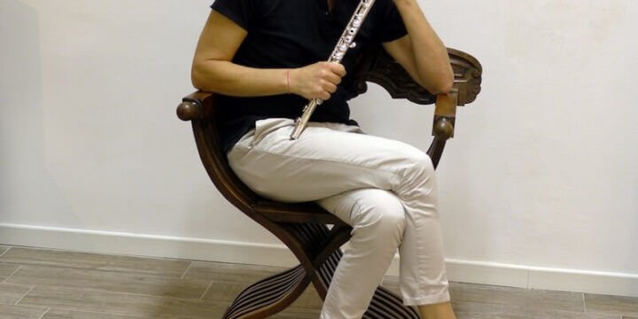 Il musicista Enrico Di Felice