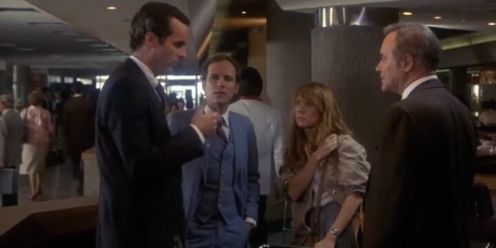 Sissy Spacek e Jack Lemmon in una scena del film "Missing - Scomparso" di Costa-Gavras