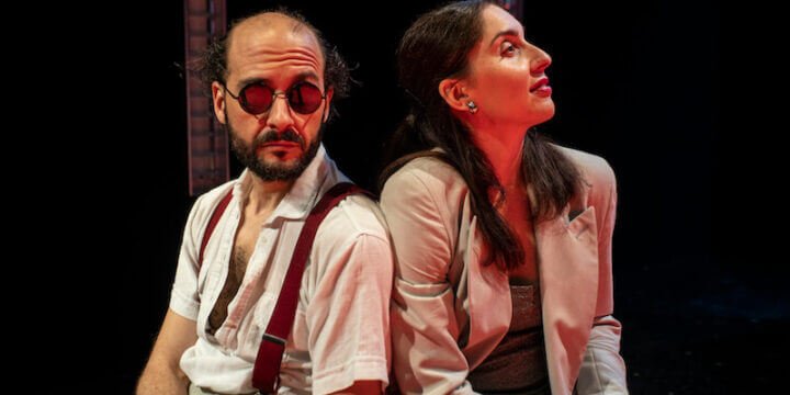 Woody Neri e Stefanie Bruckner in "Zio Vanja". Foto di Luca Del Pia