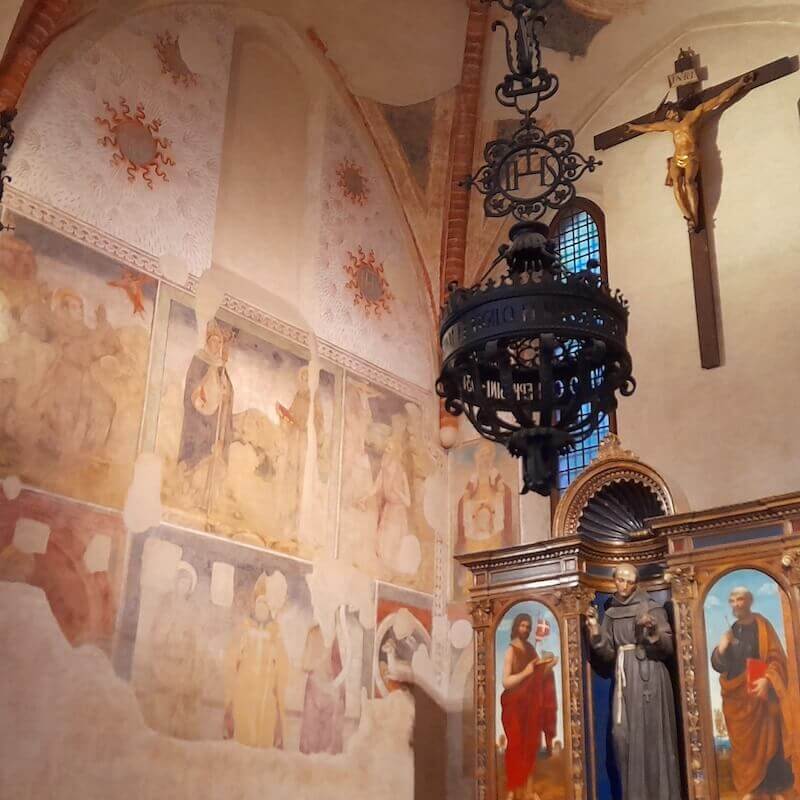 La chiesa di San Bernardino alle Monache a Milano