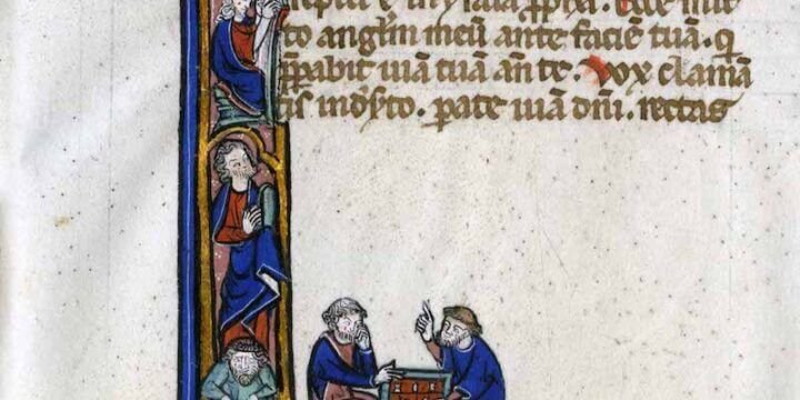 CAMBIUS DE VICENTIA, copista. Biblia sacra, 1250-1275 circa, manoscritto membranaceo