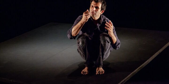 Luigi D'Elia in "Tarzan ragazzo selvaggio". Foto di Eliana Manca