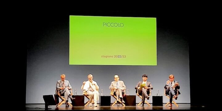 Presentazione della stagione 2022-2023 del Piccolo Teatro di Milano