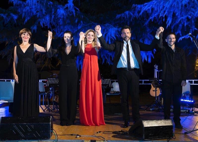 Francesca Ruffilli, Silvia Mangiarotti, Elisa Dal Corso, Mino Manni e Mattia Signaroldi